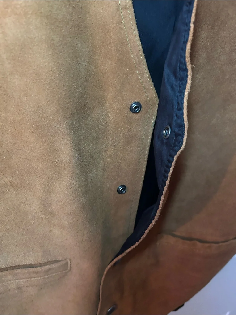 Vintage Paragraff Clothing Co, Men’s Leather Vest. Small